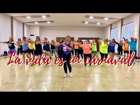 La vida es un carnaval - Celia Cruz / Zumba coreografia / Euge Carro