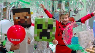 10 000 000 подписчиков Mister Max и Minecraft Party