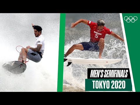 Gabriel Medina 🆚 Kanoa Igarashi | Men's Semi-Finals Heat 1 | Tokyo 2020