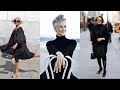 12 Simple Tips For A Chic And Elegant Style ALL BLACK Clothes Natural Fashion For Women Over 60