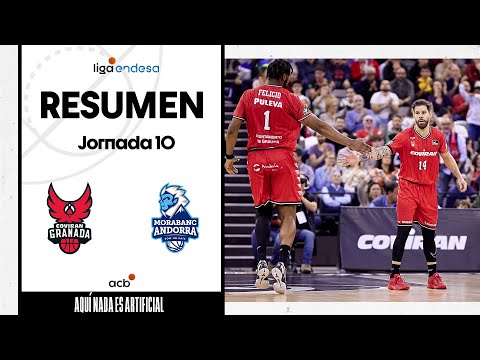 Coviran Granada - MoraBanc Andorra  (91-88) GAME HIGHLIGHTS | Liga Endesa 2023-24