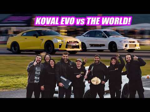 GT-R vs TT Lambo vs RS3 vs R35 vs Evo vs RX-7 vs Silvia and More! - 22’ Drag Battle Shootout