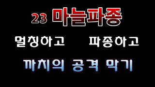 [텃밭농부. 1,242]  23 마늘파종. 멀칭하고 파종하고 까치 공격 보호. #마늘재배