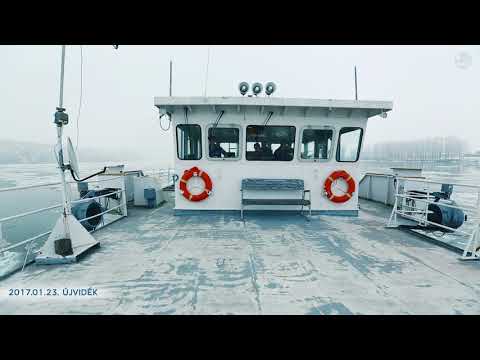 Működés közben a jégtörő