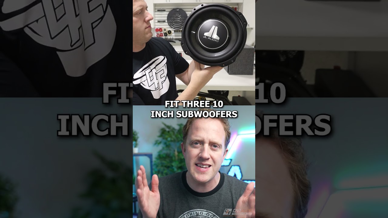 Smaller subwoofers are better! Or are they?