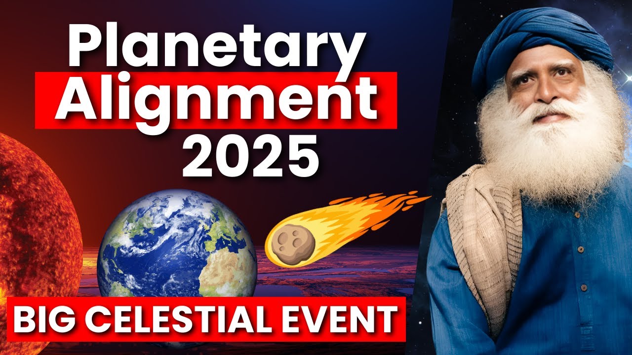 Don't Miss!! The Planetary Alignment on January 25, 2025! #sadhguru
