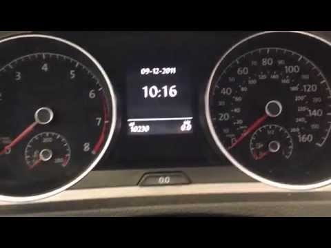 HOW TO: Reset "Oil change now!" light on 2015 Volkswagen Golf TSI