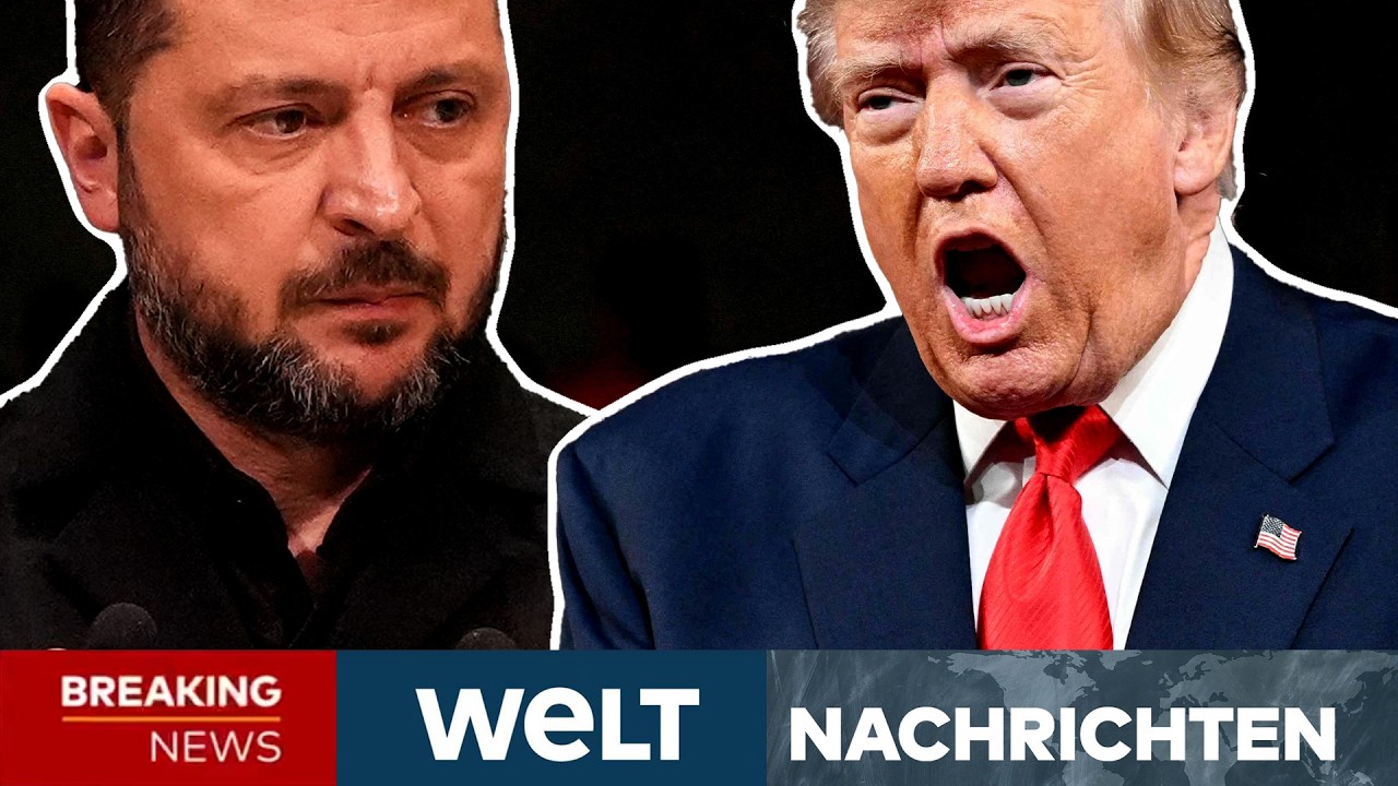 UKRAINE-KRIEG: Trump legt nach! Attacke gegen Selenskyj! Putin lacht - Schock in Kiew! | LIVESTREAM