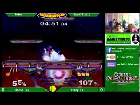 SMASHKATOON SSBM Singles Grand Finals - Bread vs Tizzy