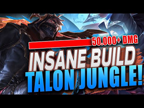 INSANE Talon JUNGLE BUILD! (INSANE DAMAGE)