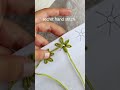 Very Simple Lazy Daisy Flower Embroidery Shortvideo Embroiderypatterns Trendingshort