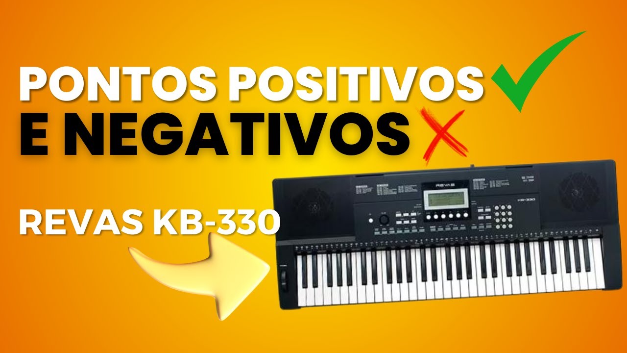 Teclado Revas KB 330 (O melhor teclado para iniciantes) | Review e Unboxing