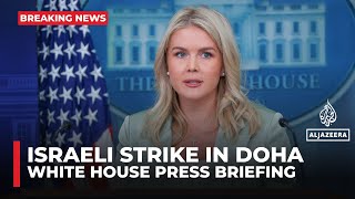 White House says it warned Qatar of impending Israeli strike