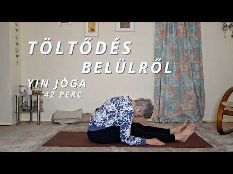 Lassú yin jóga, ha fáradt a tested | 42 perc