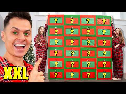 WE ARE OPENING THE LARGEST ADVENT CALENDAR IN THE WORLD!