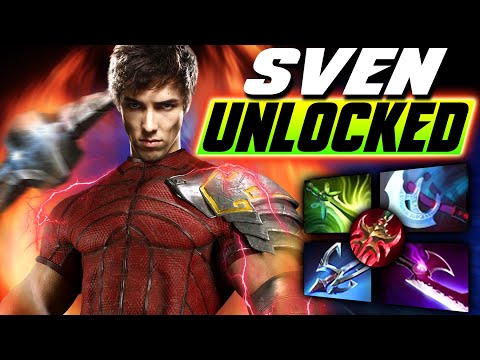 Sven UNLOCKED! - Dota 2 - Grubby