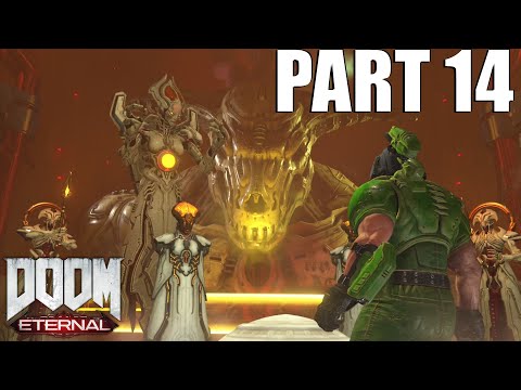 DOOM ETERNAL Walkthrough Gameplay Part 14 - FULL GAME PC ULTRA
