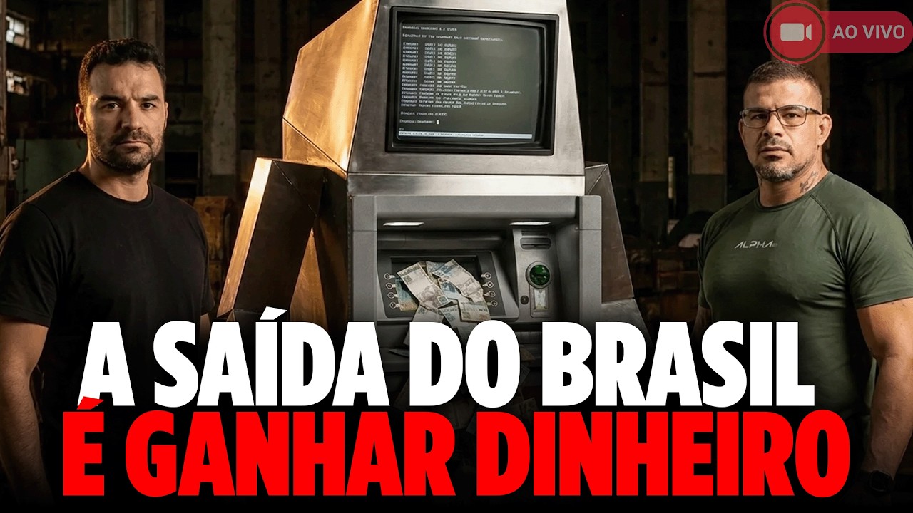 A SAÍDA DO BRASIL NÃO É O AEROPORTO, É GANHAR DINHEIRO!