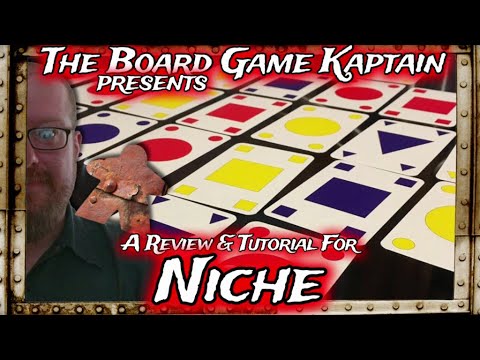 The Board Game Kaptain's Review & Tutorial for Niche