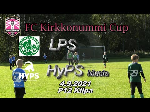 FCK Turnaus 2021 LPS - HyPS Musta 4.9.2021
