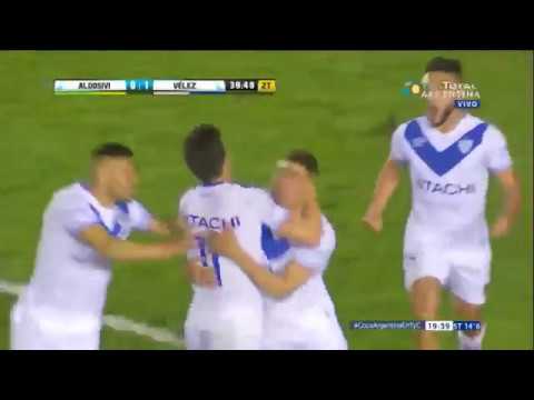 Gol de Andrada. Aldosivi-Velez