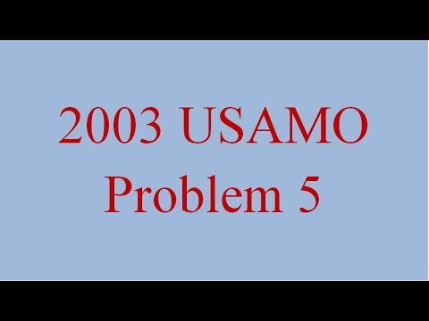 ALG 003 - USAMO 2003 Problem 5