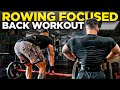 Rowing Focused Back Workout | Training Fasted