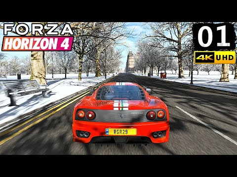 Forza Horizon 4 Gameplay Walkthrough Part 1 - PC 4K 60FPS No Commentary