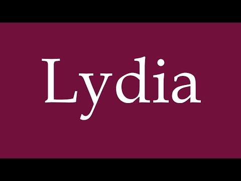 How to Pronounce ''Lydia'' Correctly in German