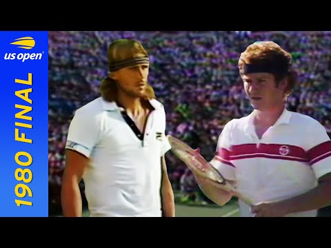 John McEnroe vs Bjorn Borg Highlights | 1980 US Open Final