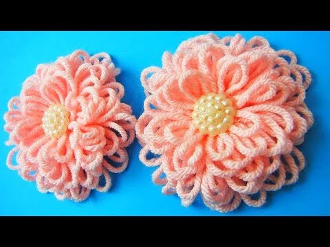 Hand Embroidery Amazing Trick# Easy Flower Embroidery Trick with Scale# Sewing Hack