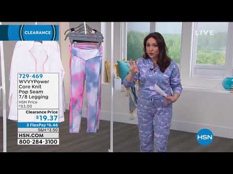 WVVYPower Core Knit Pop Seam 7/8 Legging