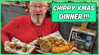 CHRISTMAS DINNER In A CHIPPY!?! Incredible!