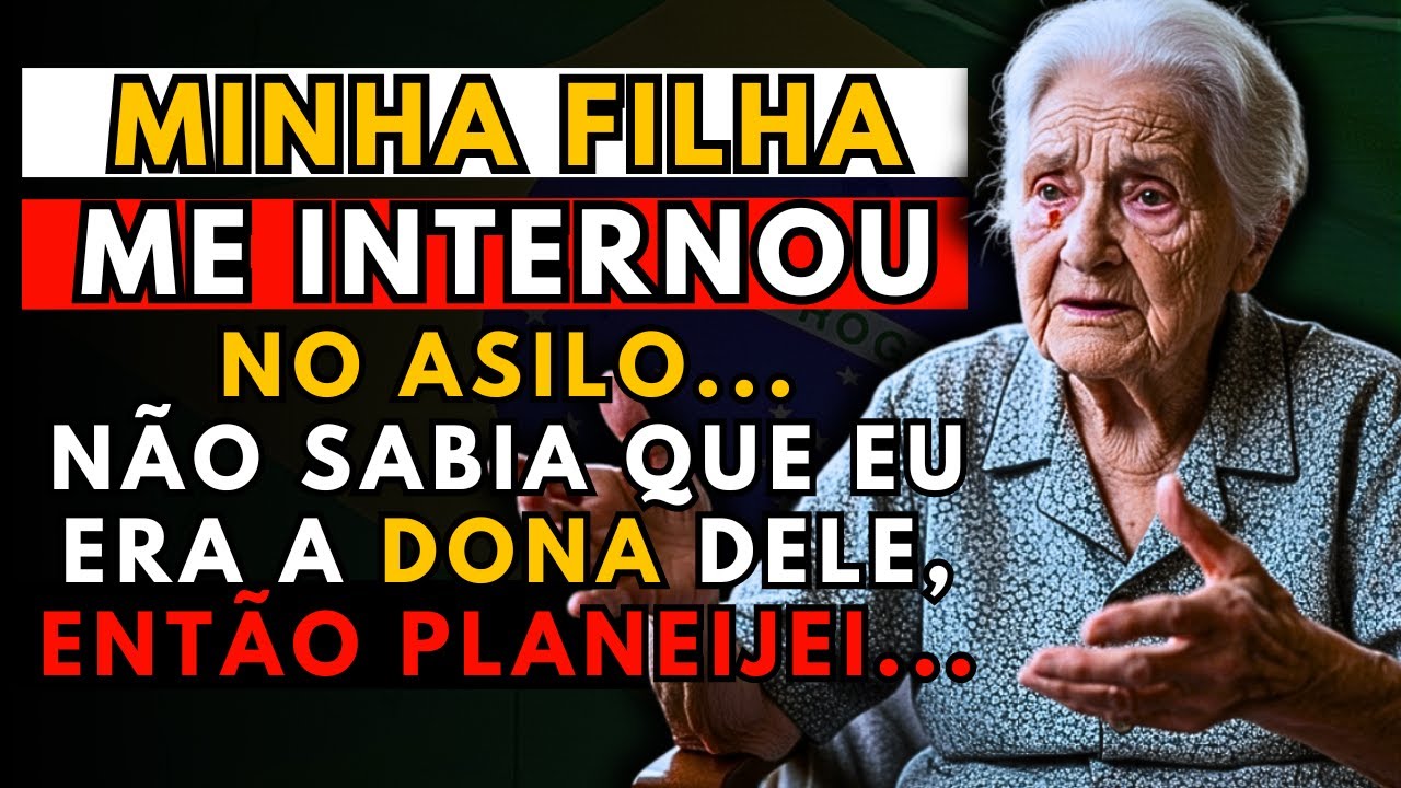 A HISTÓRIA REAL DESTA AVÓ 👵MINHA FILHA ME INTERNOU NO ASILO, ENTÃO PLANEIJEI...