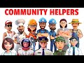 Jobs And Occupations For Kids Community Helpers Educational Video For Toddlers