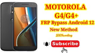 Motorola G4 Frp Bypass||Motorola g4 unlock||100%Working Just Two Minutes||🆕 Method