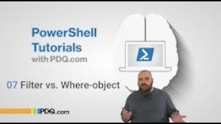 Filter vs. Where-object | 07 | Filter vs. Where-object