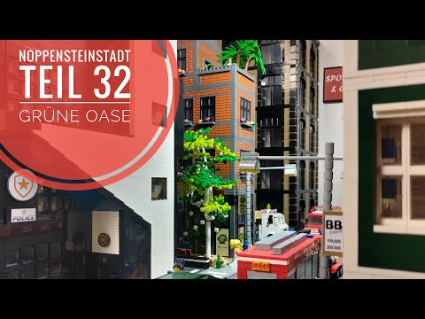 Noppensteinstadt - Teil 32 Grüne Oase // BlueBrixx Lego
