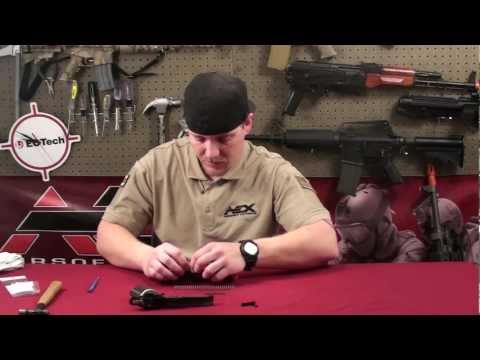 AEX Tech Tips Episode 13 - How to Install Hammer and Recoil spring in a GBB