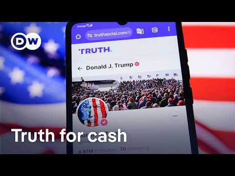 Trump's Truth Social selling early access to posts 'that move the market' | DW News