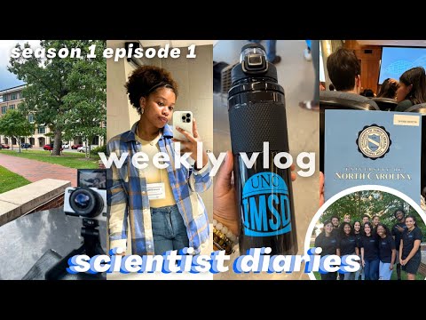 PhD Diaries (S1 E1) | UNC PhD Student 🩵 *orientation, adulting, registering for classes*