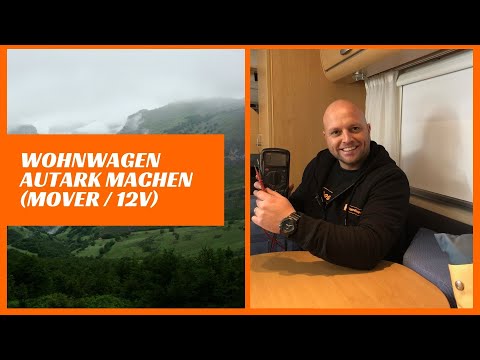 Make your caravan self-sufficient quickly and easily with a Mover battery (12V) | [DIY]