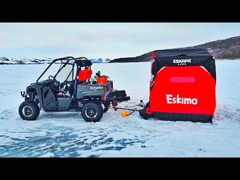Ice Fishing Mid-Winter Walleyes Catch &amp; Cook