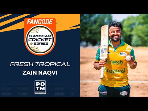 POTM: Z.Naqvi - FT vs PVE | Highlights | FanCode ECS Milan, 2022 Day 3 | ECS22.347