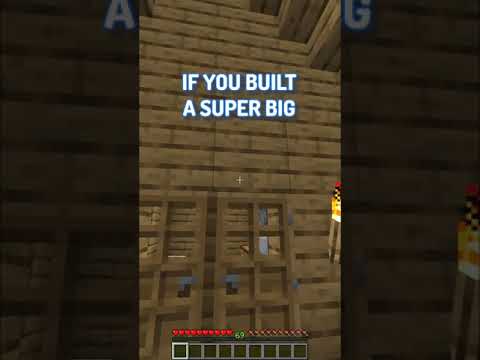 KJModsMinecraft - minecraft but, it's a house build battle (gone wrong) #shorts