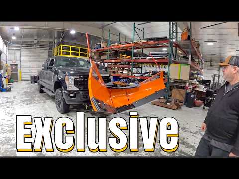 Exklusive Besichtigung der einzigartigen Schneepflüge von Sno-Power