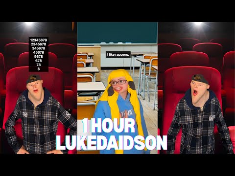 1 HOUR of Luke Davidson Tiktok Compilation / Luke Davidson Funny Videos