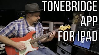 Video thumbnail for Tonebridge Guitar iPad app For Famous Song Tones and Effects - Marty's Thursday Gear Video by Marty Music