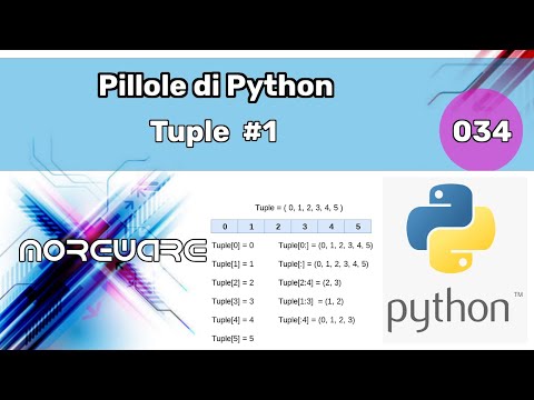 Pillole di Python 034 - Tuple #1