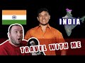 FIRST TIME REACTING TO INDIA - TRAVEL WITH ME - TEACHER PAUL REACTS
